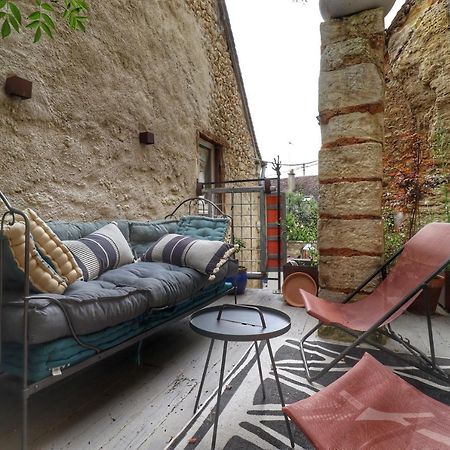Ferienwohnung Troglodyte Loft 2 Thoré-la-Rochette Exterior foto