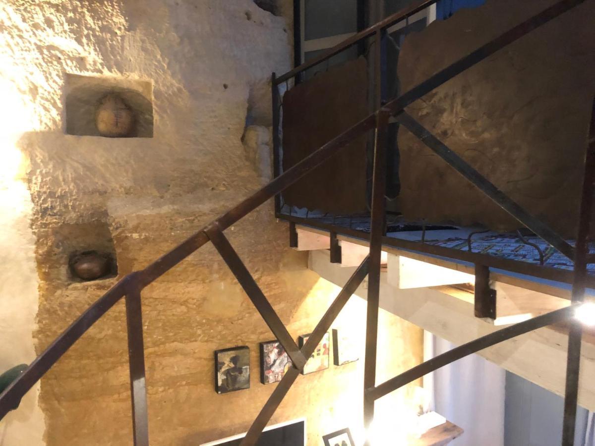 Ferienwohnung Troglodyte Loft 2 Thoré-la-Rochette Exterior foto