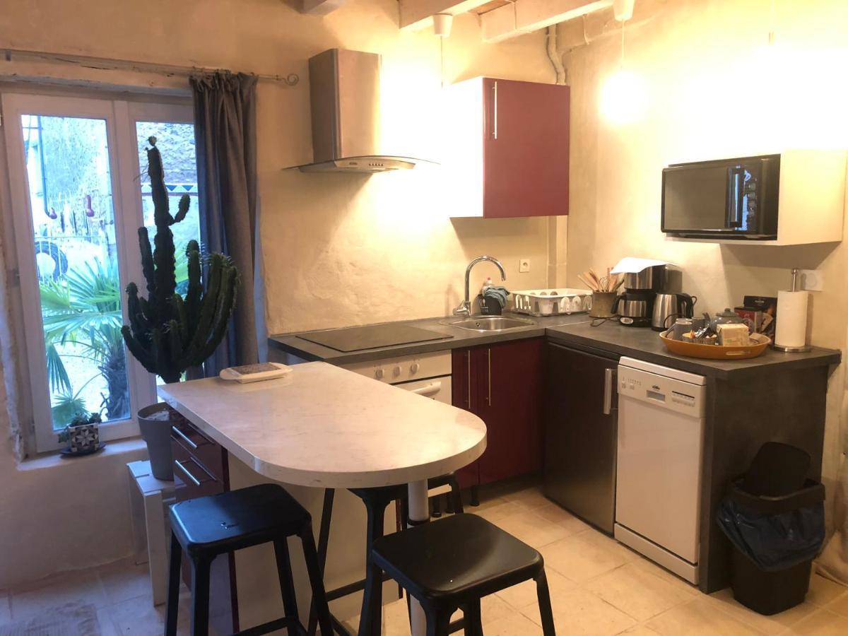 Ferienwohnung Troglodyte Loft 2 Thoré-la-Rochette Exterior foto