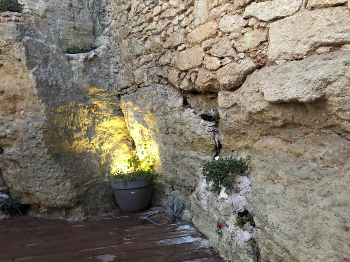 Ferienwohnung Troglodyte Loft 2 Thoré-la-Rochette Exterior foto